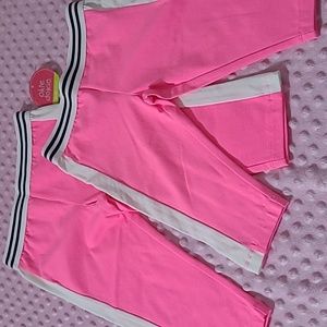 2 pink girl leggings size 5 and size. XL6x